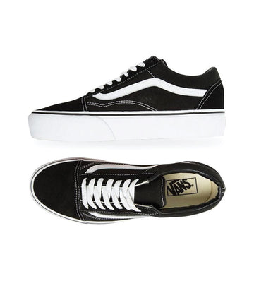 Vans Old Skool Platform Shoe - Black /White